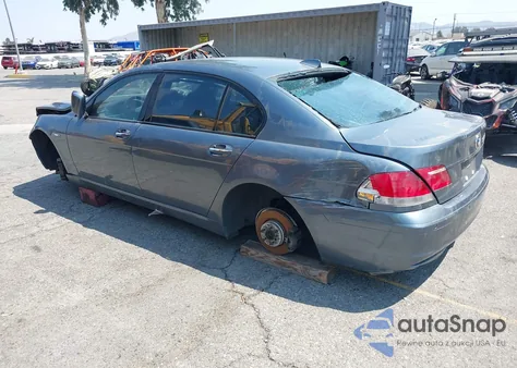 2006 BMW 750Li z USA, uszkodzony, nr VIN WBAHN83516DT36961